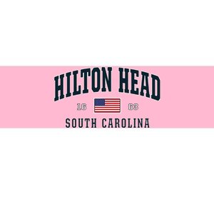 Hilton Head Sc South Carolina Usa Flag Patriotic Bumper Sticker