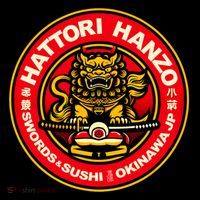 Hattori Hanzo Swords Sushi Mousepad
