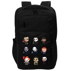 Halloween Horror Shirt Funny Halloween Gift Impact Tech Backpack