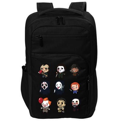 Halloween Horror Shirt Funny Halloween Gift Impact Tech Backpack