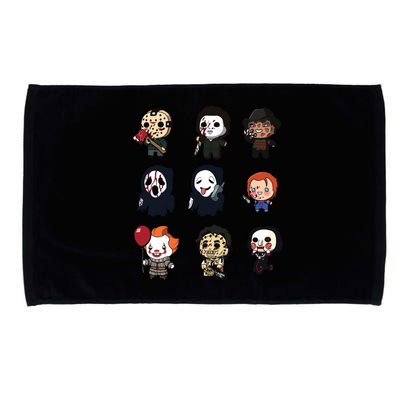 Halloween Horror Shirt Funny Halloween Gift Microfiber Hand Towel