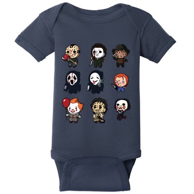 Halloween Horror Shirt Funny Halloween Gift Baby Bodysuit