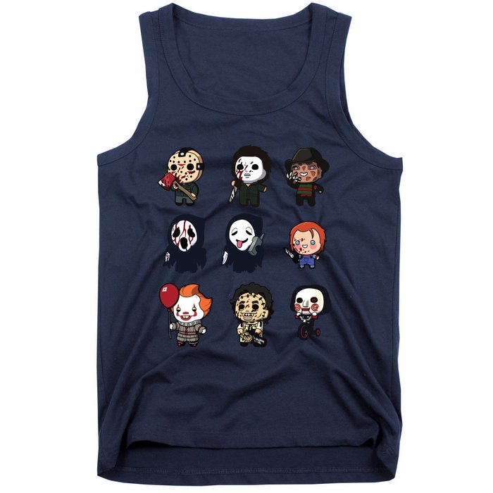 Halloween Horror Shirt Funny Halloween Gift Tank Top