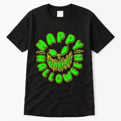 Happy Halloween Spooky Pumpkin Trick Or Treat Tall T-Shirt