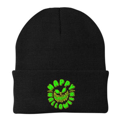 Happy Halloween Spooky Pumpkin Trick Or Treat Beanie