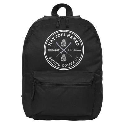Hattori Hanzo Sword Company 16 in Basic Backpack