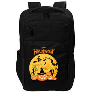 Happy Halloween Spooky Season Impact Tech Backpack