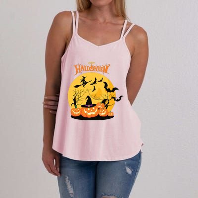 Happy Halloween Spooky Season Women's Strappy Tank