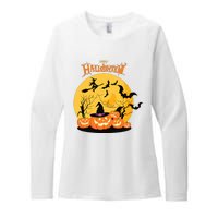 Happy Halloween Spooky Season Womens CVC Long Sleeve Shirt