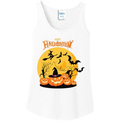 Happy Halloween Spooky Season Ladies Essential Tank