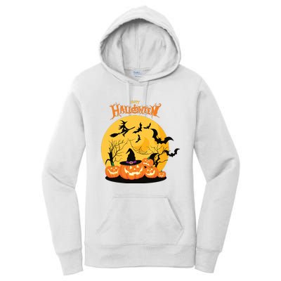 Happy Halloween Spooky Season Women's Pullover Hoodie