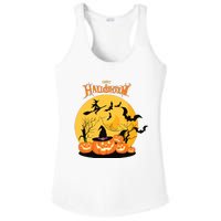 Happy Halloween Spooky Season Ladies PosiCharge Competitor Racerback Tank