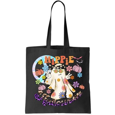 Hippie Halloween Spooky Floral Graphic Best Funny Halloween Shirts Bag