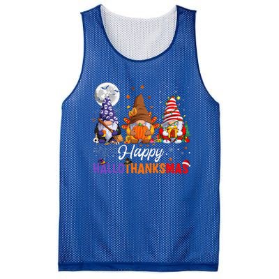 Happy Hallothanksmas Sloth Xmas Thanksgiving Halloween  Mesh Reversible Basketball Jersey Tank