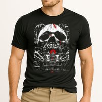 Haunted House Skull Performance Shirt