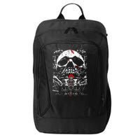 Haunted House Skull City Backpack