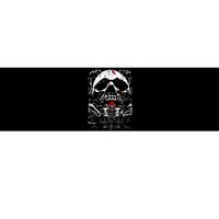 Haunted House Skull Bumper Sticker