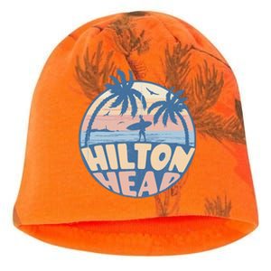 Hilton Head South Carolina Beach Surf Summer Vacation Kati - Camo Knit Beanie