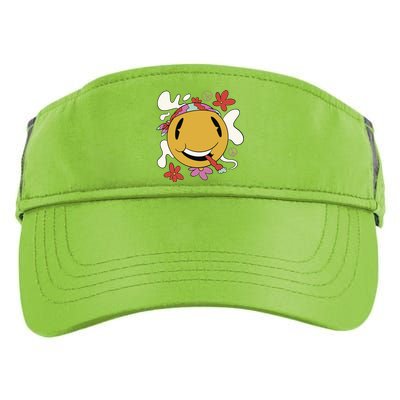 Happy Hippie Smoke Adult Drive Performance Visor