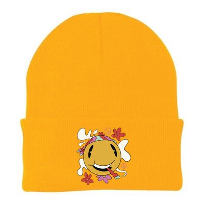 Happy Hippie Smoke Knit Cap Winter Beanie