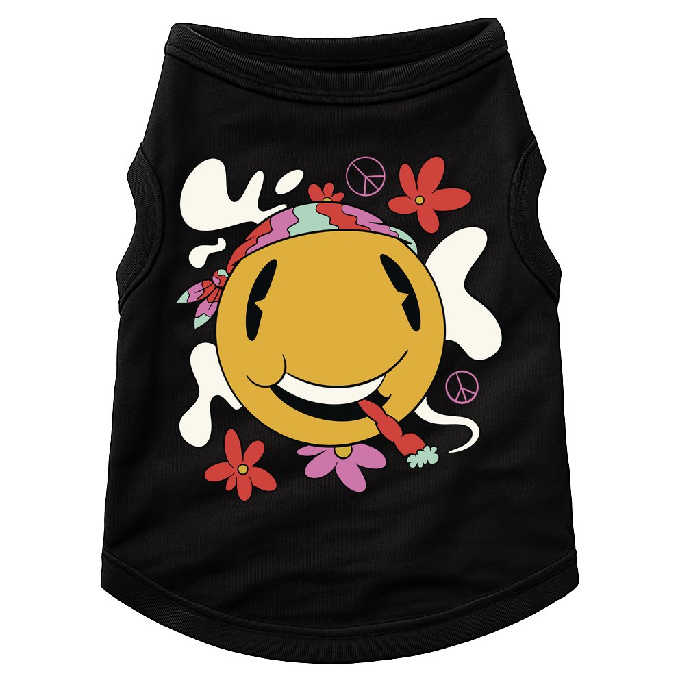 Happy Hippie Smoke Doggie Tank