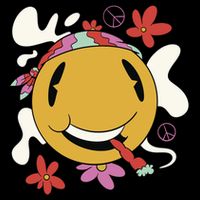 Happy Hippie Smoke Cooling Performance Crew T-Shirt