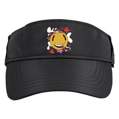 Happy Hippie Smoke Adult Drive Performance Visor