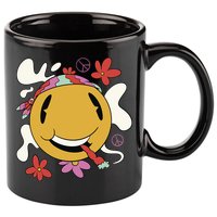 Happy Hippie Smoke 11oz C Handle Ceramic Mug