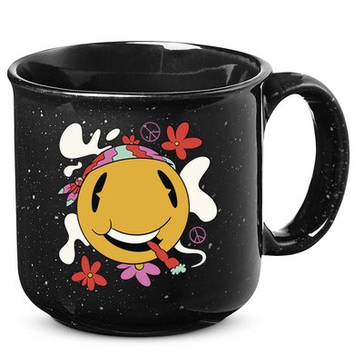 Happy Hippie Smoke 15oz Campfire Ceramic Mug