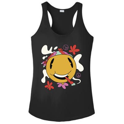 Happy Hippie Smoke Ladies PosiCharge Competitor Racerback Tank