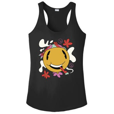 Happy Hippie Smoke Ladies PosiCharge Competitor Racerback Tank