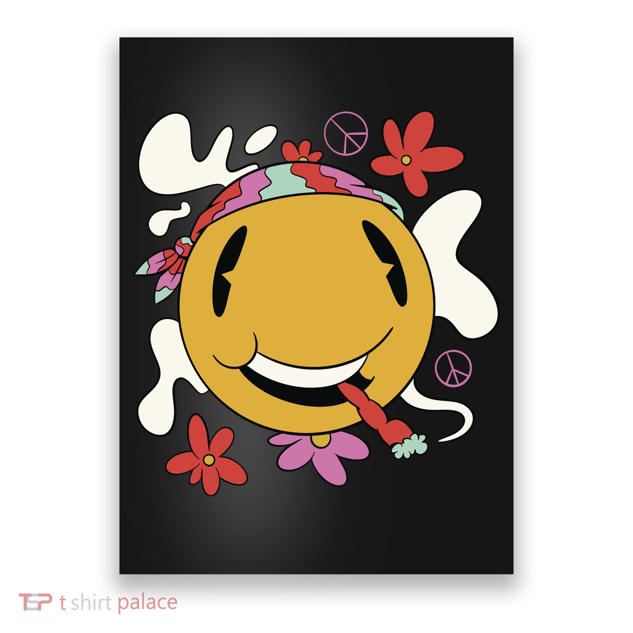 Happy Hippie Smoke Poster