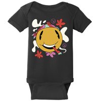 Happy Hippie Smoke Baby Bodysuit