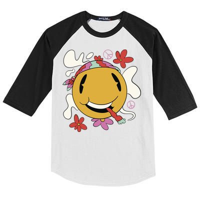 Happy Hippie Smoke Kids Colorblock Raglan Jersey