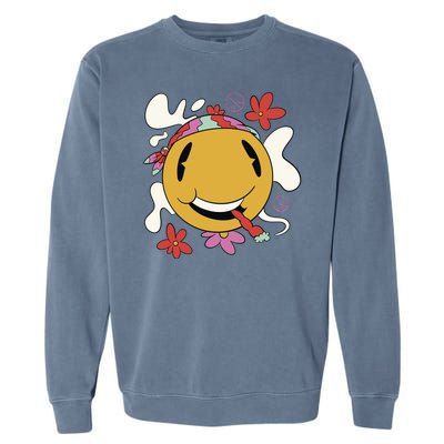 Happy Hippie Smoke Garment-Dyed Sweatshirt