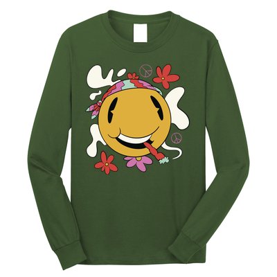 Happy Hippie Smoke Long Sleeve Shirt