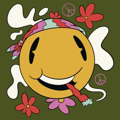 Happy Hippie Smoke T-Shirt
