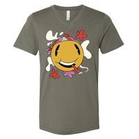 Happy Hippie Smoke V-Neck T-Shirt