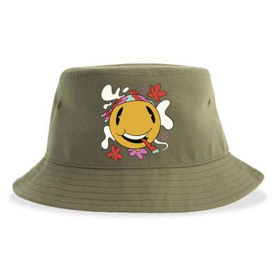 Happy Hippie Smoke Sustainable Bucket Hat