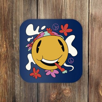 Happy Hippie Smoke Coaster