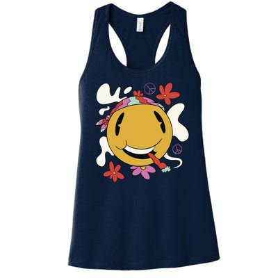 Happy Hippie Smoke Women's Racerback Tank