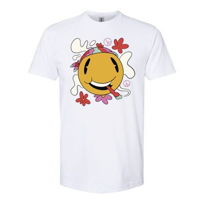 Happy Hippie Smoke Softstyle® CVC T-Shirt