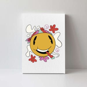 Happy Hippie Smoke Canvas