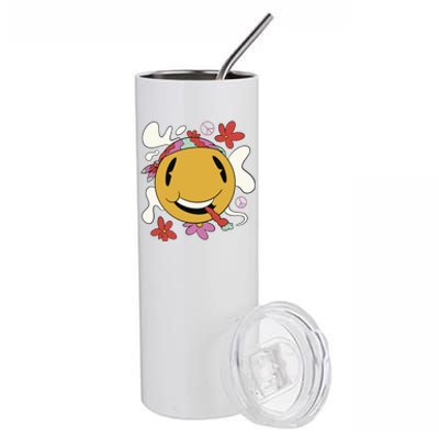 Happy Hippie Smoke Stainless Steel Tumbler