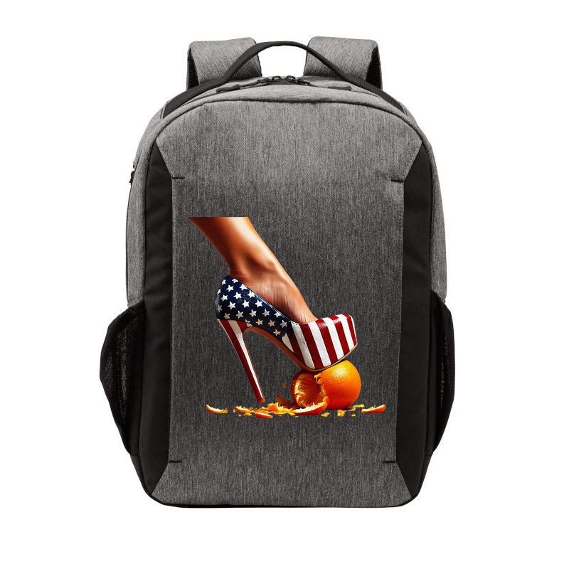 High Heels Squash Oranges; Kamala Harris Election Vector Backpack