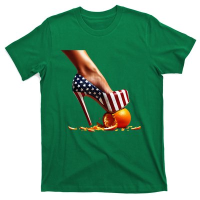 High Heels Squash Oranges; Kamala Harris Election T-Shirt