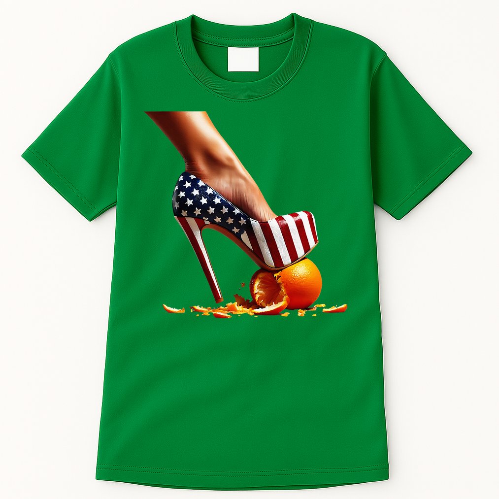 High Heels Squash Oranges; Kamala Harris Election Tall T-Shirt