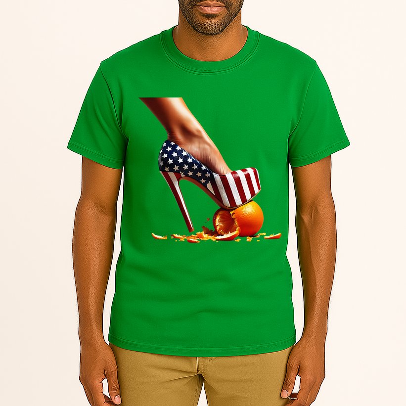 High Heels Squash Oranges; Kamala Harris Election Tall T-Shirt