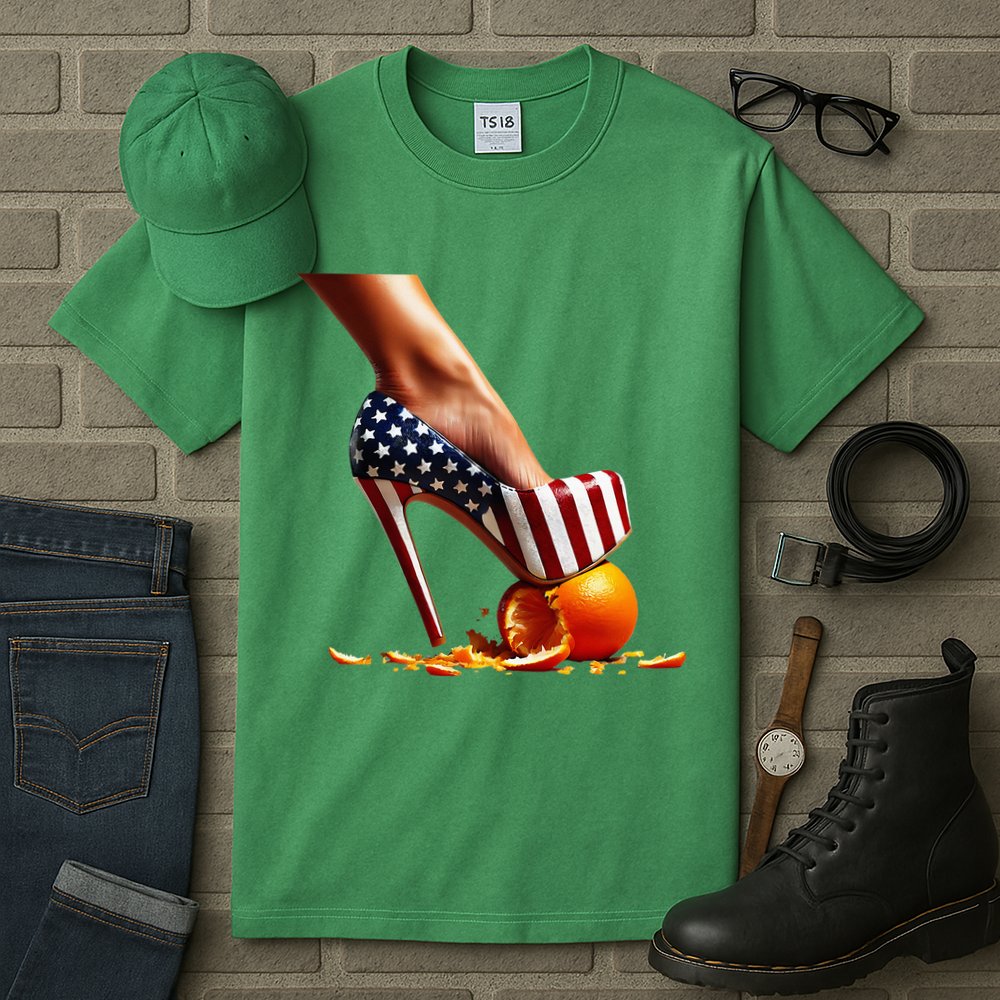 High Heels Squash Oranges; Kamala Harris Election Tall T-Shirt