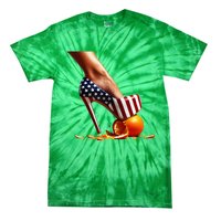 High Heels Squash Oranges; Kamala Harris Election Tie-Dye T-Shirt